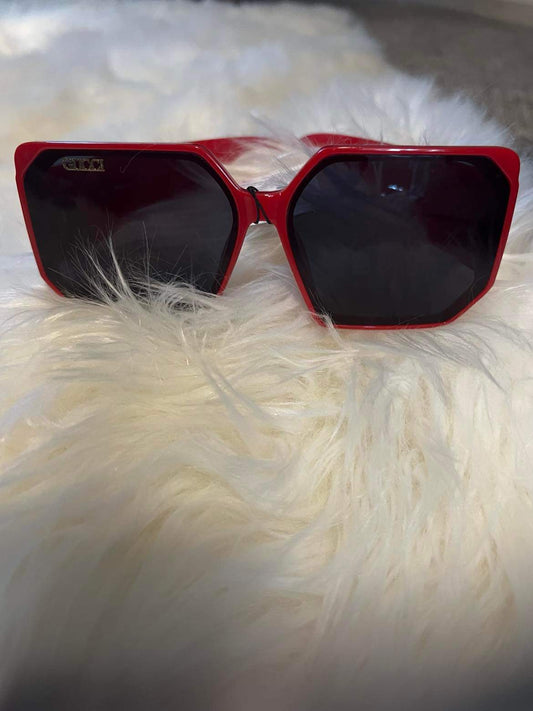 INSPIRE Red Gucci Shades